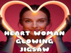 Jeu Heart Woman Glowing Jigsaw