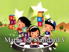 Jeu Maths for Standard V