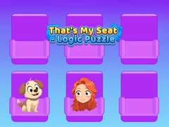 Jeu That's My Seat Logic Puzzle
