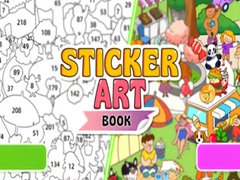 Jeu Sticker Art Book 