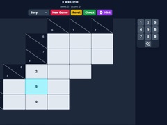 Jeu Puzzler Kakuro