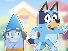 Jeu Jigsaw Puzzle: Bluey & Bingo Obstacle Course