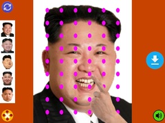 Jeu LOL Jong Un Face Editor
