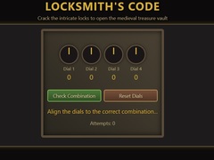 Jeu Locksmith's Code Medieval Vault