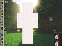 Jeu Draw a Skin for Mineblock with Physics
