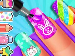 Jeu Coloring Book: Girls Nail Art Design