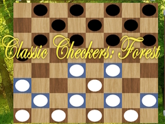 Jeu Classic Checkers: Forest