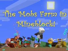 Jeu The Mobs Farm in Mineblock!