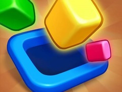 Jeu Cube to Hole Puzzle