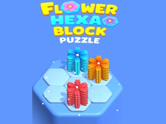 Jeu Flower Hexa Block Puzzle