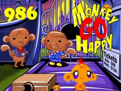 Jeu Monkey Go Happy Stage 986