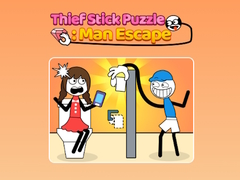 Jeu Thief Stick Puzzle: Man Escape