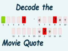 Jeu Decode the Movie Quote