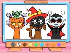 Jeu Coloring Book: Incredibox Sprunki Halloween