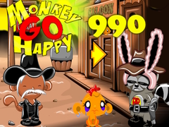 Jeu Monkey Go Happy Stage 990