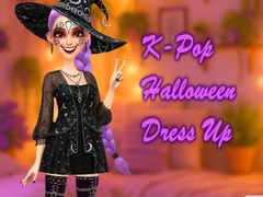 Jeu K-Pop Halloween Dress Up