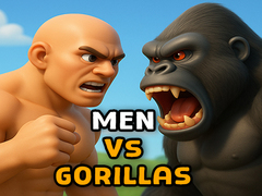 Jeu Men Vs Gorillas