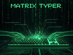 Jeu Matrix Typer Game