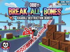 Jeu Obby: Break All Bones Ragdoll