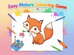 Jeu Easy Picture Colouring Game
