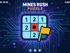 Jeu Mines Rush Puzzle