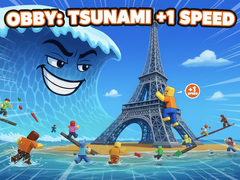 Jeu Obby: Tsunami +1 speed
