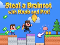 Jeu Steal a Brainrot with Noob and Pro!