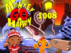 Jeu Monkey Go Happy Stage 1008