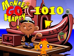 Jeu Monkey Go Happy Stage 1010