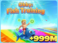 Jeu Obby: Fish training