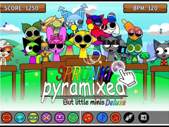 Jeu Sprunki Pyramixed: But Little Minis Deluxe