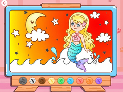 Jeu Coloring Book: Moonlight Mermaid