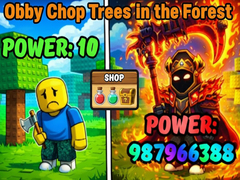 Jeu Obby Chop Trees in the Forest