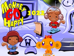 Jeu Monkey Go Happy Stage 1022