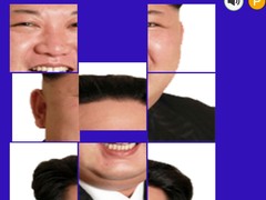 Jeu Kim Jong Un Tile Puzzle