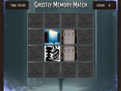 Jeu Ghosts Memory Match
