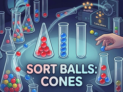 Jeu Sort Balls: Cones