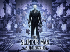 Jeu The Slender Man Slide puzzle