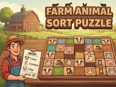 Jeu Farm Animal Sort Puzzle