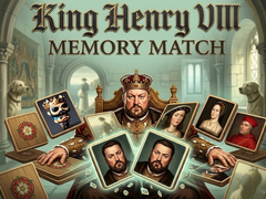 Jeu King Henry VIII Memory Match