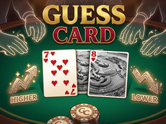 Jeu Guess card