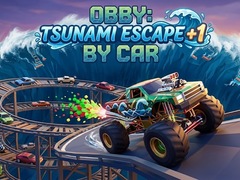 Jeu Obby: Tsunami Escape +1 by Car