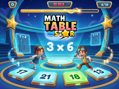 Jeu Math Table Star