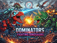 Jeu Dominators: Fighting Dinosaurs