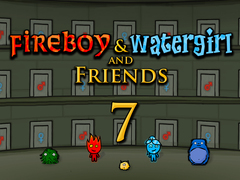 Jeu Fireboy & Watergirl 7: and Friends