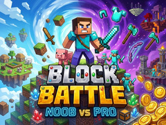 Jeu Block Battle - Noob vs Pro