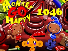 Jeu Monkey Go Happy Stage 1046