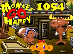 Jeu Monkey Go Happy Stage 1054