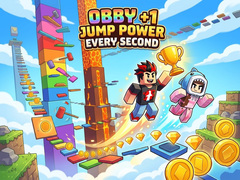 Jeu Obby +1 Jump Power Every Second