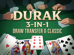 Jeu Durak 3-in-1: Draw Transfer & Classic